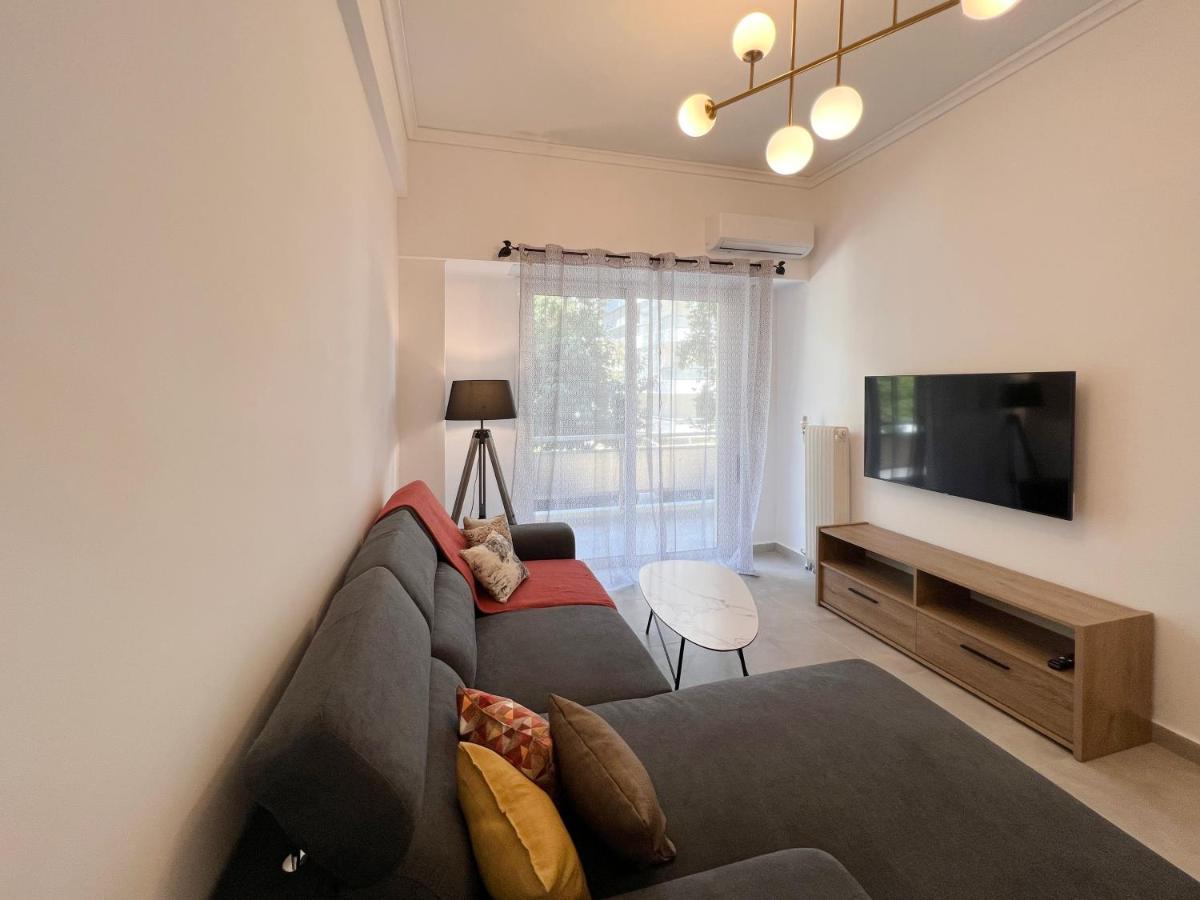 Mouson Modern 80Sqm Apt Next To Edem Beach Apartment Athens Luaran gambar