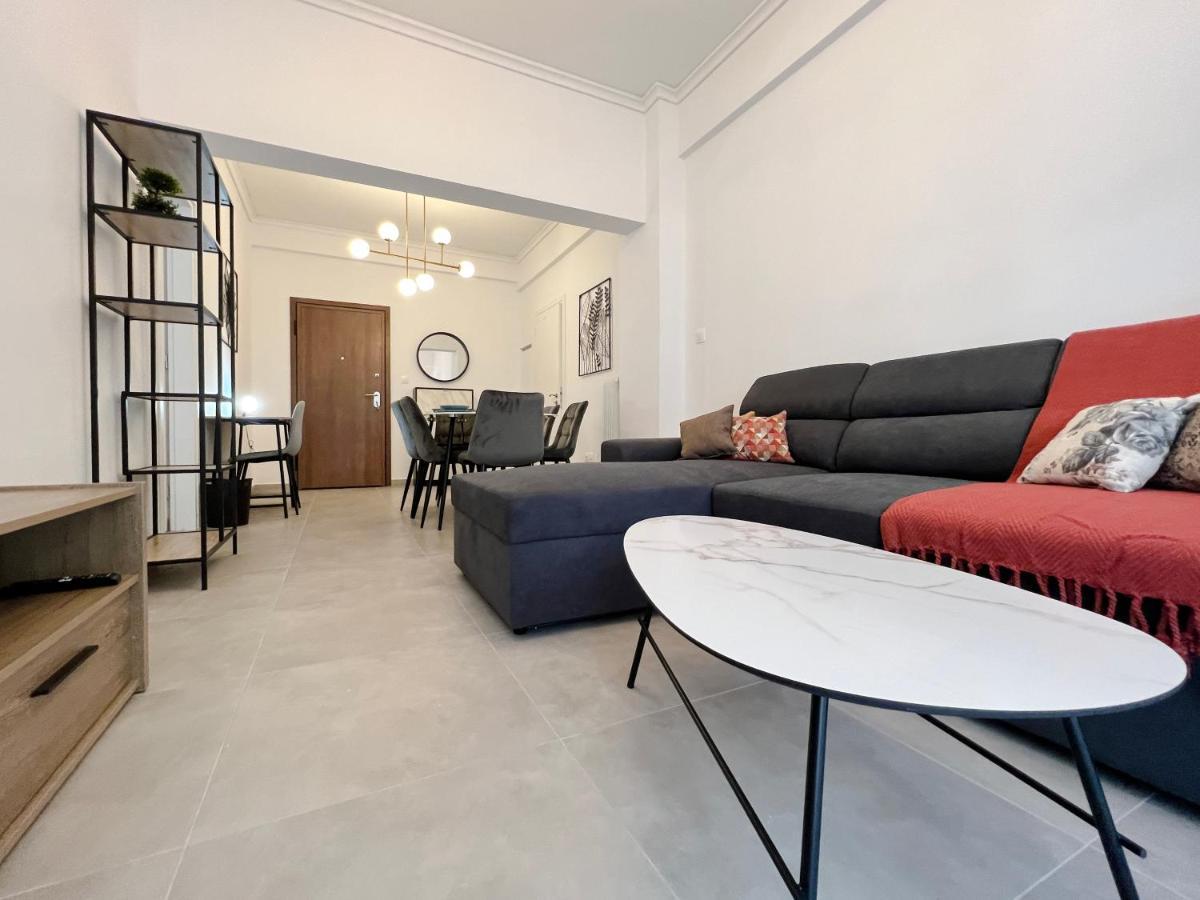Mouson Modern 80Sqm Apt Next To Edem Beach Apartment Athens Luaran gambar